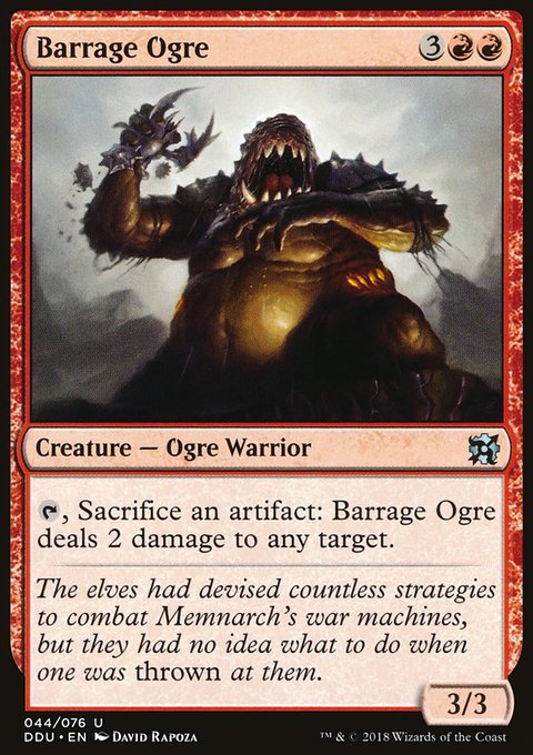 Barrage Ogre